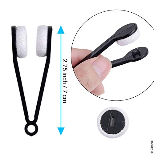 CamKix Cleaning Kit for Eyeglasses/Sunglasses - Lens Cleaning Tool with 2 Set...