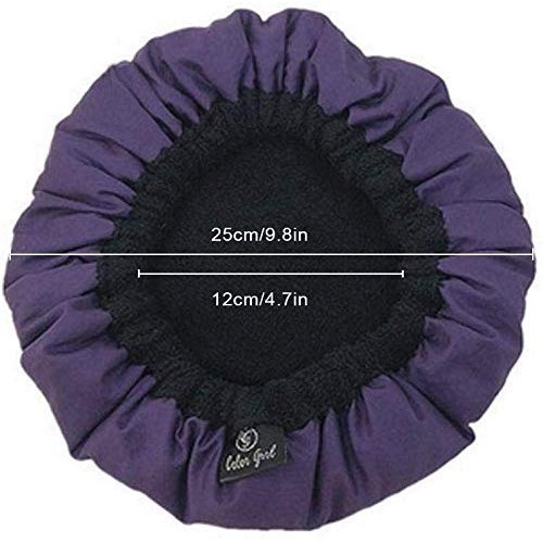 Heat Cap for Deep Conditioning,100% Natural Flaxseed Thermal Cap, Microwavabl...
