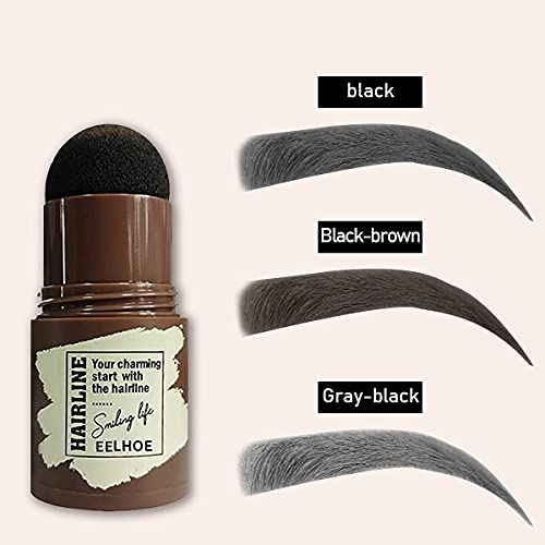 Eyebrow Stamp Stencil Kit, 1 Step Waterproof Brow Stamp and Shaping Kit for P...