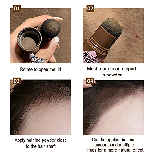 Eyebrow Stamp Stencil Kit, 1 Step Waterproof Brow Stamp and Shaping Kit for P...