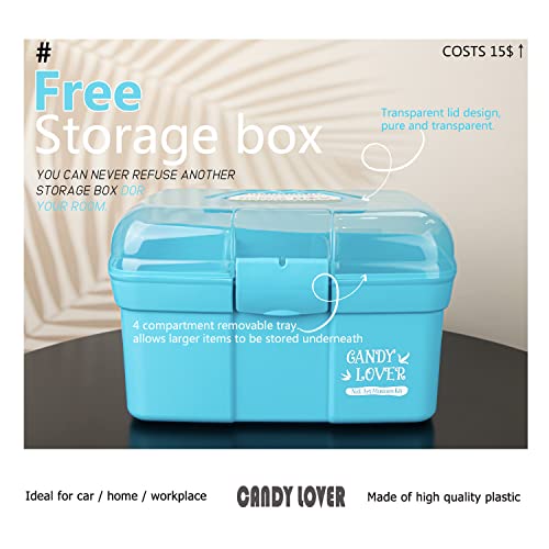 Candy Lover Gel Nail Polish Kit with 36W Lamp - 15 Classic Pastel Nude Colors...