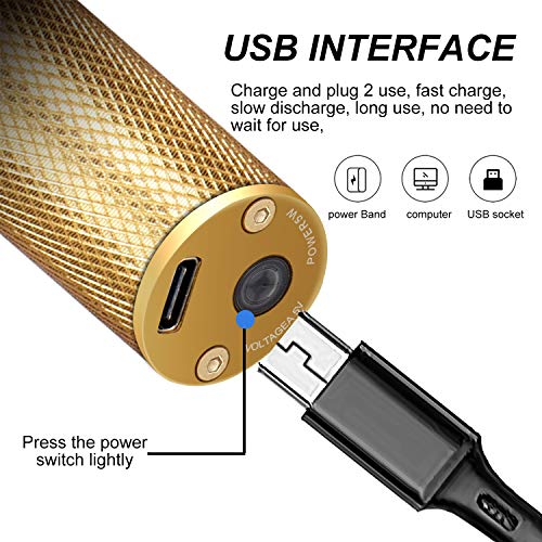 Hair Clippers for Men,Cordless Rechargeable Hair Trimmer Metal Body Cutting G...