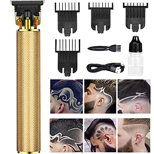 Hair Clippers for Men,Cordless Rechargeable Hair Trimmer Metal Body Cutting G...