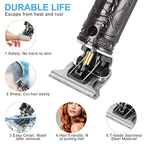 Hair Clippers for Men, Caneocane Hair Trimmer for Mens, Professional Hair Tri...