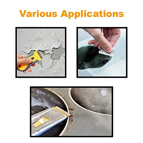 CANOPUS Single Edge Industrial Razor Blades, %100 Made in USA, Safety Straigh...