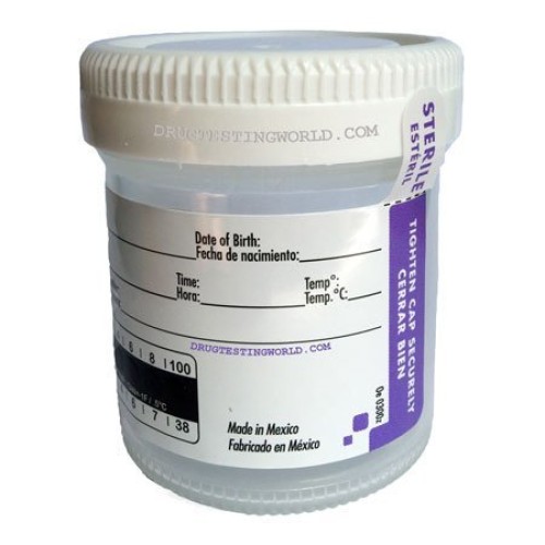 90ml Urine Cup with Temperature Strip to be Used with Urine Drug Tests
