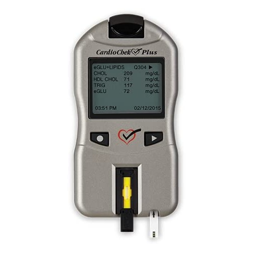 CardioChek Plus Lab-Quality Blood Analyzer and Monitor - Cholesterol Test Kit...