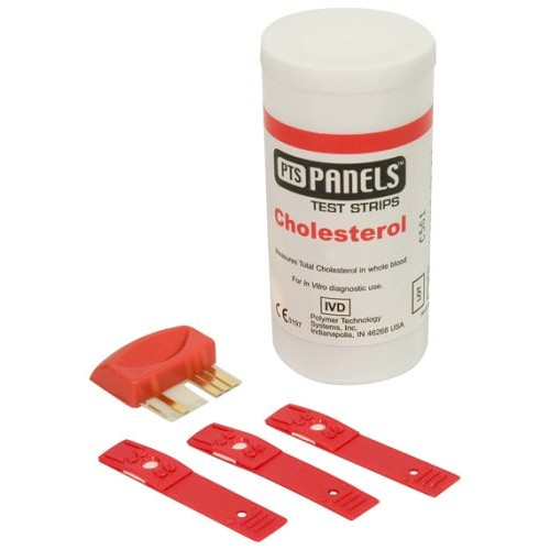 CardioChek Cholesterol Test Strips, (3 Test Strips)