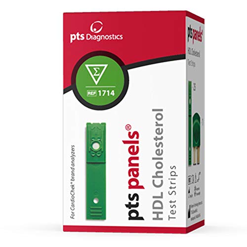 PTS Panels #1715 HDL Cholesterol Test Strip (6 strips/box) for CardioChek Cho...