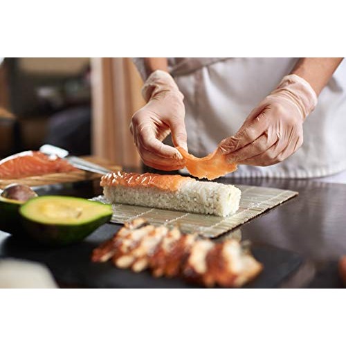 Disposable Vinyl Gloves Medium Size| Heavy Duty | Non Sterile | Powder Free |...