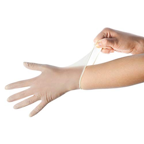 Disposable Vinyl Gloves Medium Size| Heavy Duty | Non Sterile | Powder Free |...