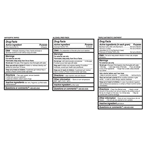 Care Science First Aid Kit, 100 Pieces | Professional Use for Travel, Work, S...