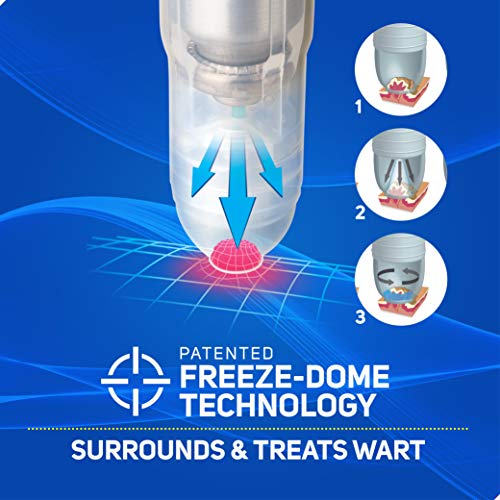 Care Science Wart Remover Freeze, 8 Applications | 1-Step Cryogenic Wart Remo...