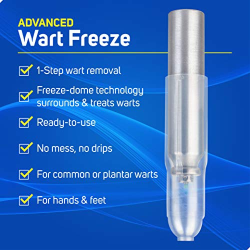 Care Science Wart Remover Freeze, 8 Applications | 1-Step Cryogenic Wart Remo...
