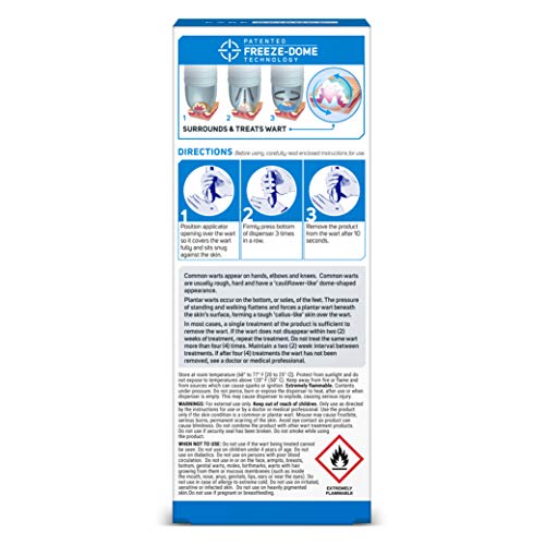 Care Science Wart Remover Freeze, 8 Applications | 1-Step Cryogenic Wart Remo...