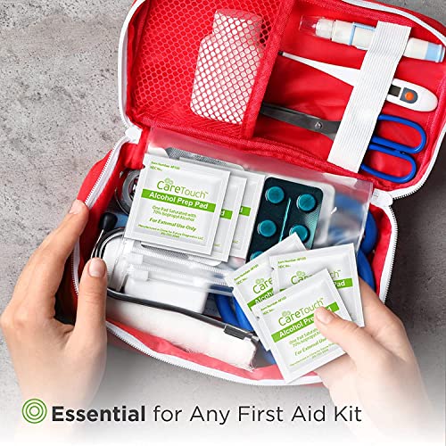 Care Touch Alcohol Prep Pads, Medium 2-Ply - 400 Wipes