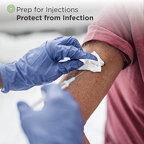 Care Touch Alcohol Prep Pads, Medium 2-Ply - 400 Wipes