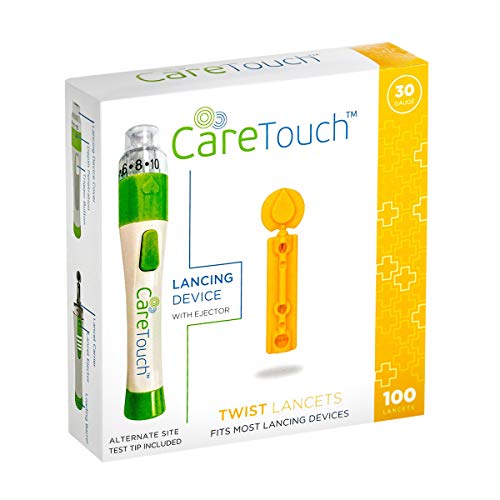 Care Touch Care Touch CTLAND100 30 Gauge Lancets and Lancing Device, Shape (P...