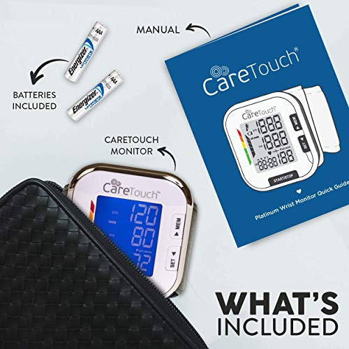 Care Touch Digital Wrist Blood Pressure Monitor - Blood Pressure Wrist Cuff S...
