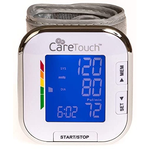 Care Touch Digital Wrist Blood Pressure Monitor - Blood Pressure Wrist Cuff S...