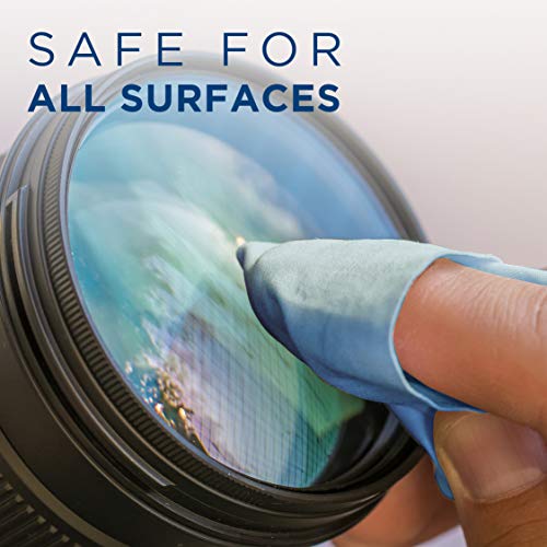 Care Touch Lens Cleaning Wipes with Microfiber Cloths - 400 Lens Cleaning Wip...