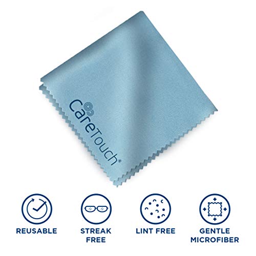 Care Touch Lens Cleaning Wipes with Microfiber Cloths - 400 Lens Cleaning Wip...
