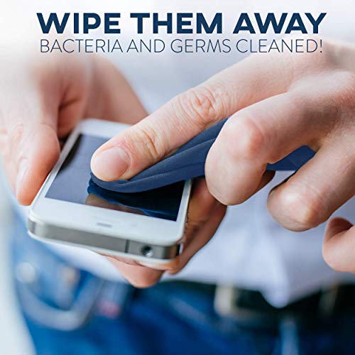 Care Touch Microfiber Cleaning Cloths, 6 Pack - Cleans Glasses, Lenses, Phone...