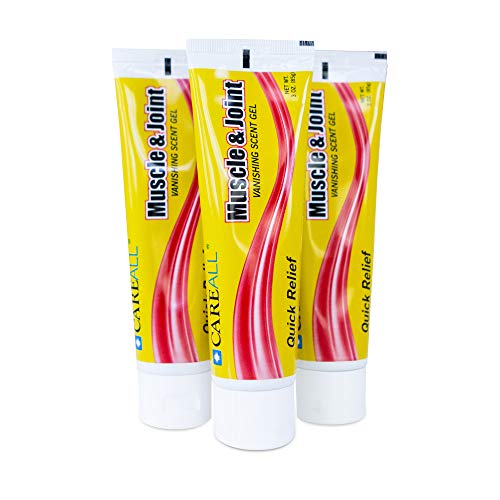 (3 Pack) CareALL® 3.0 oz. Muscle & Joint Vanishing Scent Gel, Non-Greasy, Pai...