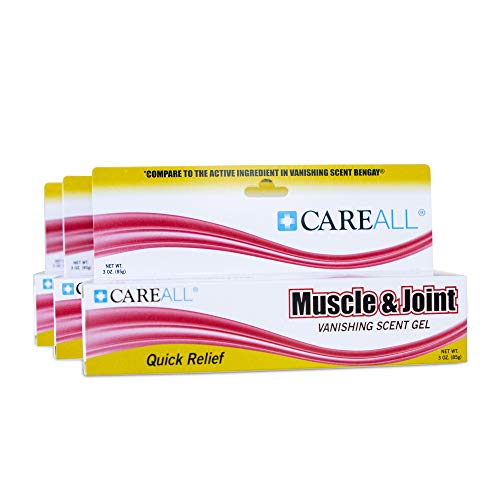 (3 Pack) CareALL® 3.0 oz. Muscle & Joint Vanishing Scent Gel, Non-Greasy, Pai...