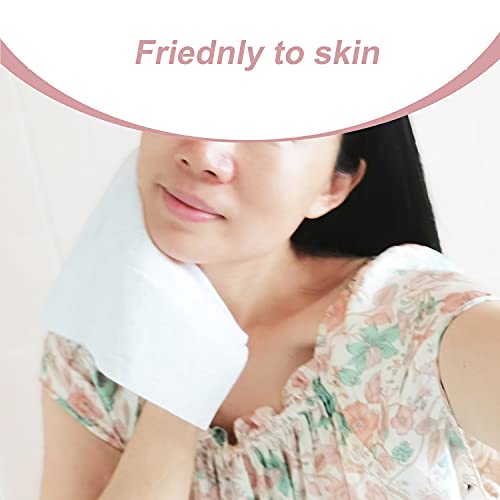 Careboree Extra Thick Dry Wipe, 100% Cotton, Lint-Free Cotton Tissues (2 Pack)