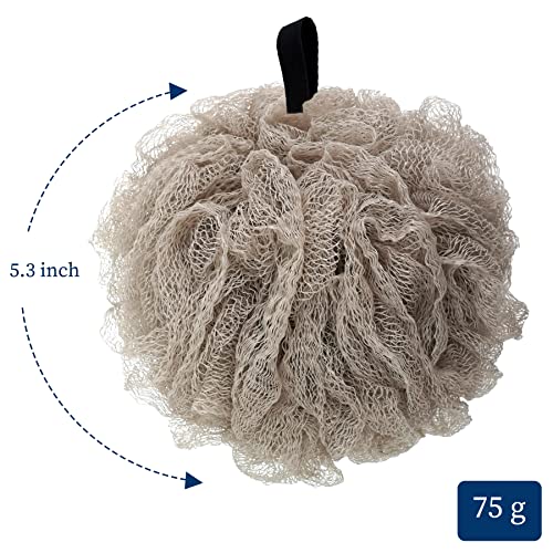 Caredoux 3 Pack Extra Large 75g Hard Exfoliating Bath Sponges, Loofah Sponge,...