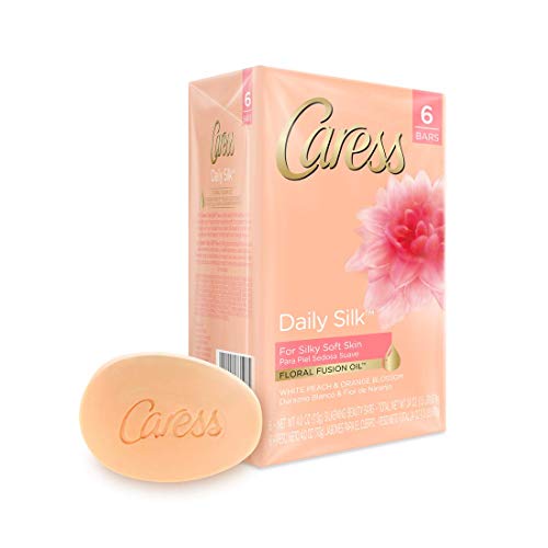 Caress Beauty Bar Soap For Silky, Soft Skin Daily Silk With Silk Extract and ...