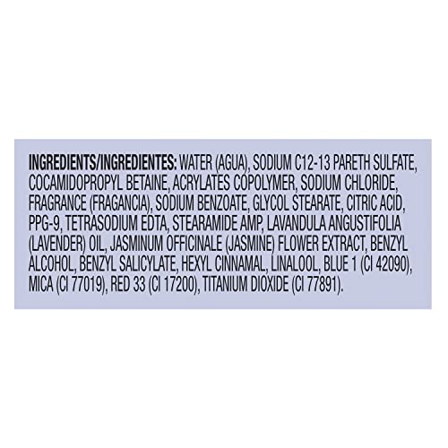 Caress Moisturizing Body Wash For Dry Skin Jasmine and Lavender Oil Leaves Sk...