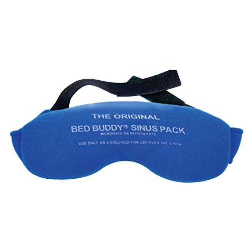 Bed Buddy Sinus Headache Relief Mask - Heated Eye Mask and Cold Eye Mask - Ey...