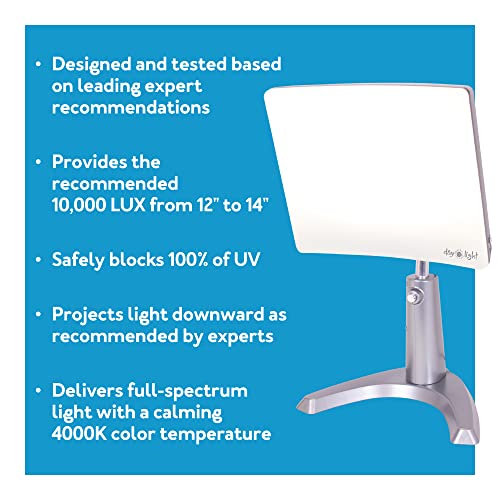 Carex Day-Light Classic Plus Bright Light Therapy Lamp - 10,000 LUX At 12 Inc...
