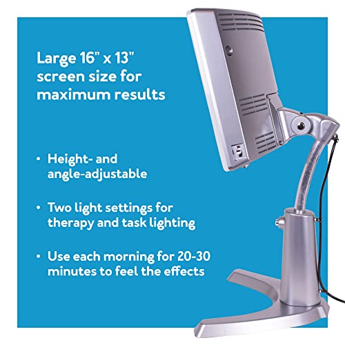 Carex Day-Light Classic Plus Bright Light Therapy Lamp - 10,000 LUX At 12 Inc...