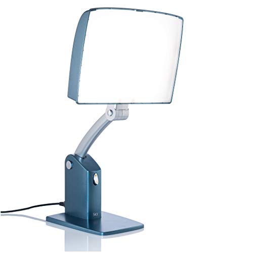 Carex Day-Light Sky Bright Light Therapy Lamp - 10,000 LUX - Sun Lamp To Comb...