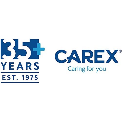 Carex Portable Shower Bench - Shower Bath Seat - Fits tub having width in the...