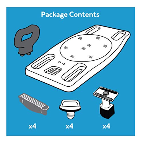 Carex Portable Shower Bench - Shower Bath Seat - Fits tub having width in the...