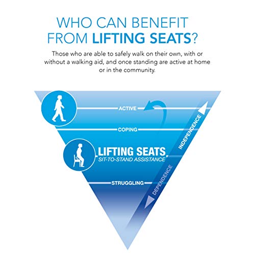 Carex Uplift Premium Seat Assist Plus With Memory Foam - Chair Lift And Sofa ...