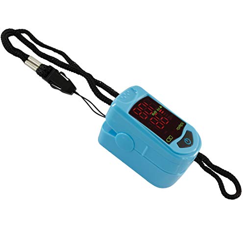 Carex Finger Pulse Oximeter Oxygen Saturation Monitor - Pulse Ox Fingertip o2...