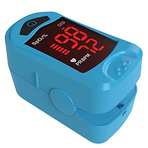 Carex Finger Pulse Oximeter Oxygen Saturation Monitor - Pulse Ox Fingertip o2...