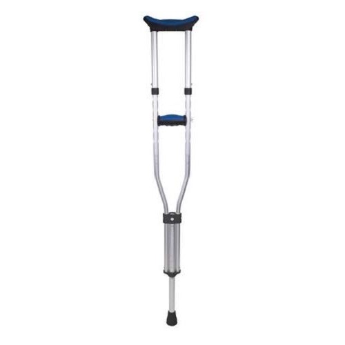 Carex Folding Aluminum Underarm Crutches - Lightweight, Great for Travel or W...