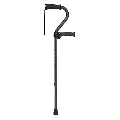 Carex Stand Assist Walking Cane - Includes Secondary Flip Down Handle for Add...