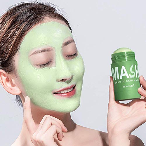 Green Tea Purifying Clay Face Mask, Blackhead Remover Oil Control Face Moistu...