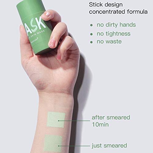 Green Tea Purifying Clay Face Mask, Blackhead Remover Oil Control Face Moistu...