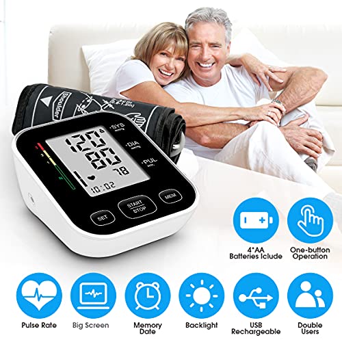 Blood Pressure Monitor,CARMAS Blood Pressure Monitor Upper Arm with XL Large ...