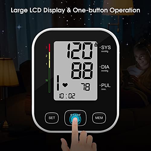 Blood Pressure Monitor,CARMAS Blood Pressure Monitor Upper Arm with XL Large ...