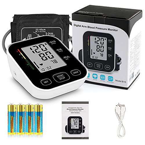 Blood Pressure Monitor,CARMAS Blood Pressure Monitor Upper Arm with XL Large ...