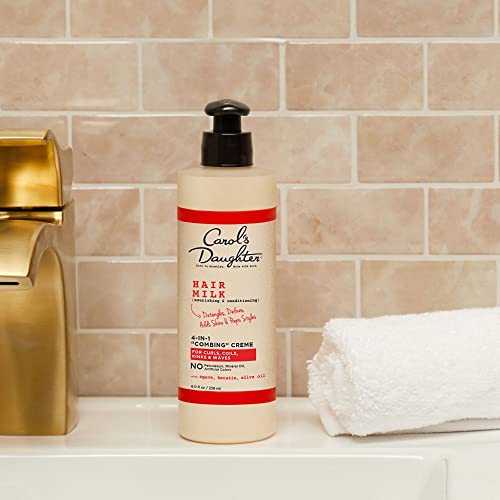 Carol’s Daughter Hair Milk Refresher Spray and 4 in 1 Combing Creme Hair Deta...